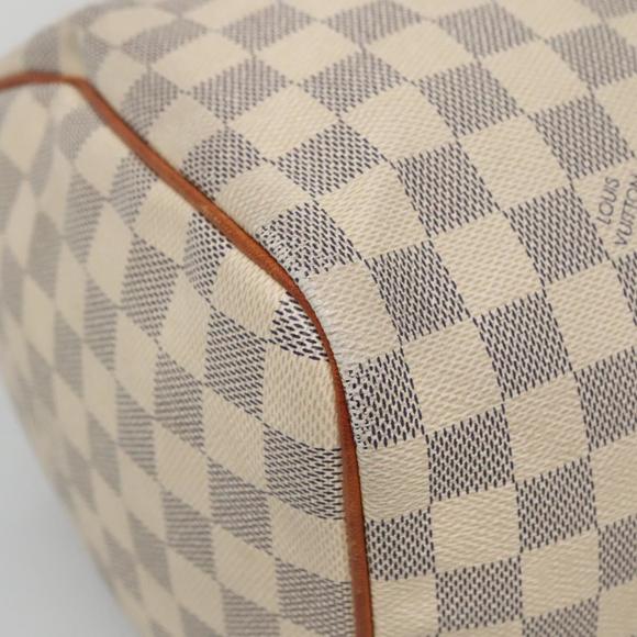 LOUIS VUITTON Damier Azur Speedy 30 Hand Bag N41533 LV Auth 89669 - Picture 11 of 16